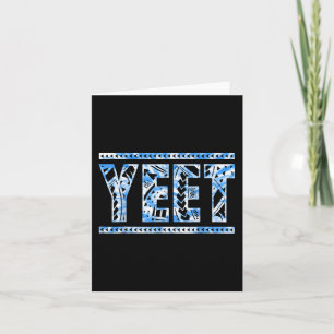 Yeet Shirt Yeet Funyn Saying Wrestling Women Men K Card