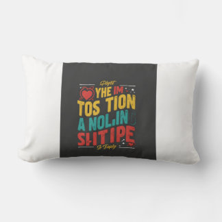 Yeh I'm tos tion a nol,in shtipe Lumbar Cushion