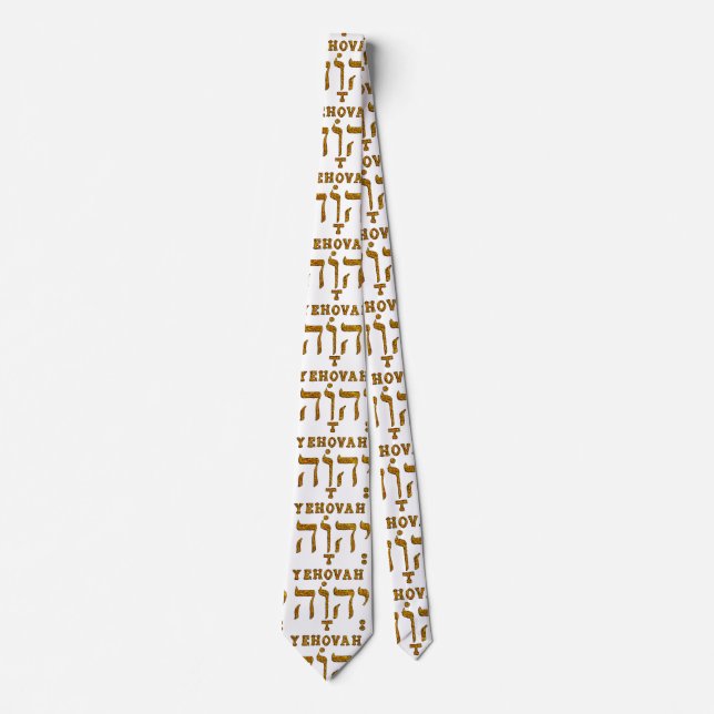 YEHOVAH Tie (Front)
