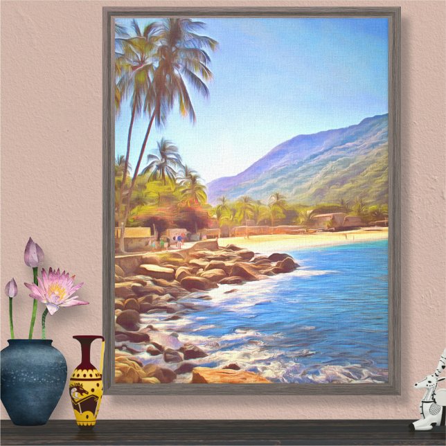 Yelapa Beach 761 Art Canvas Print (Creator Uploaded)