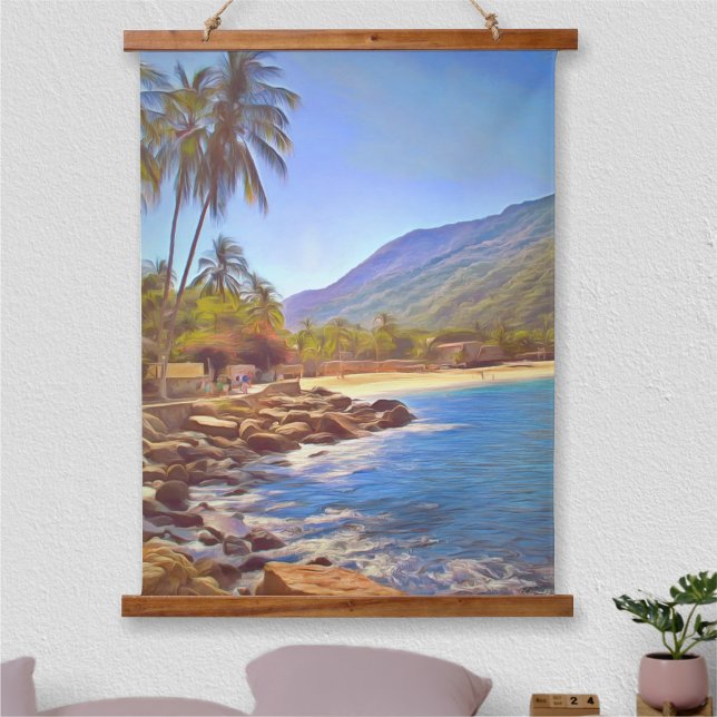 Yelapa Beach 761 Hanging Tapestry (Creator Uploaded)