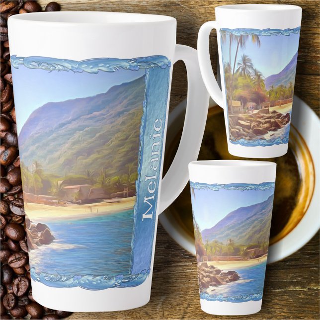 Yelapa Beach 761 Latte Mug (Creator Uploaded)