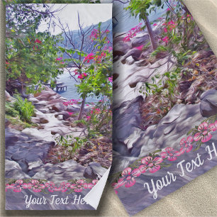 Yelapa Trail 821 Beach Towel