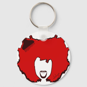 YELL OUT LOUD in RED Key Ring