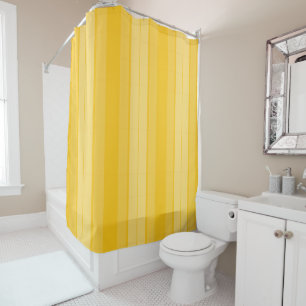 Yellow 9 shower curtain