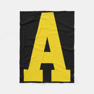 Yellow a' On Red For Alvin Costume Halloween And F Fleece Blanket