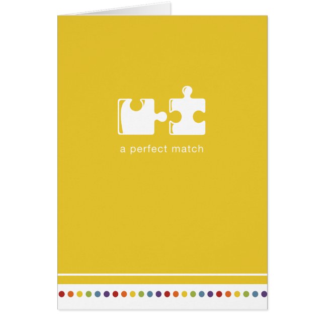 Yellow | A Perfect Match (Front)
