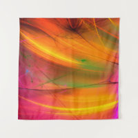 yellow abstract fractal background 3d rendering3d,
