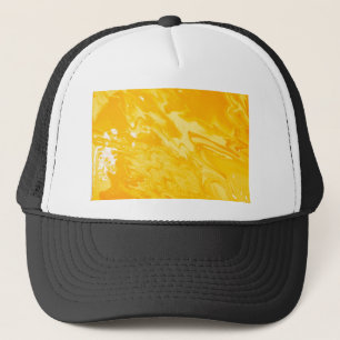Yellow Abstract Painting Abstract Art Abstract Bac Trucker Hat