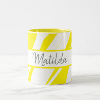 Yellow Abstract Personalised
