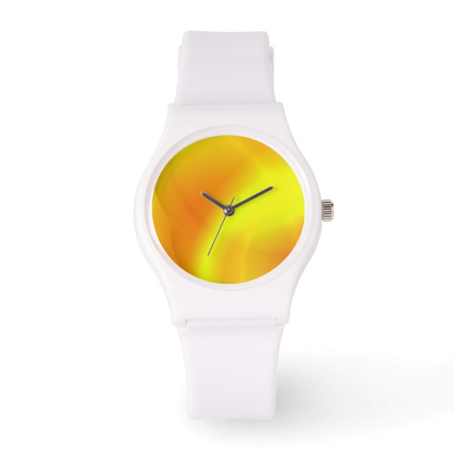 Yellow Abstract Watch (Front)