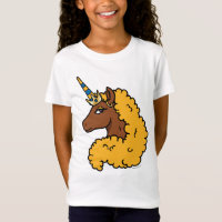 Yellow Afro Unicorn