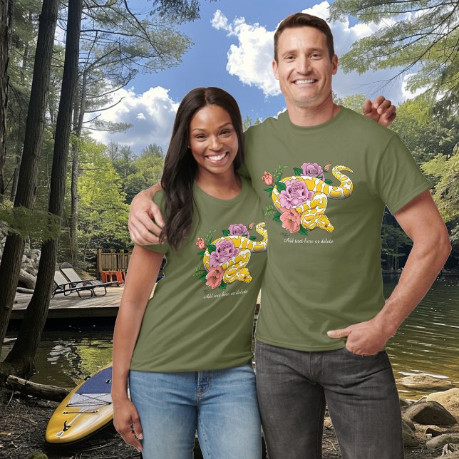 Yellow Albino Ball Python  T-Shirt (Creator Uploaded)