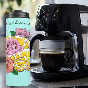 Yellow Albino Ball Python  Thermal Tumbler