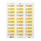 Yellow and Black Bumblebee | Cute Return Address