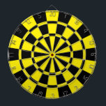 Yellow And Black Dartboard<br><div class="desc">Yellow And Black Dart Board</div>