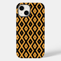 Yellow and black diamond pattern