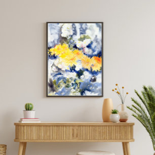 Yellow and Blue by Charles Demuth Poster