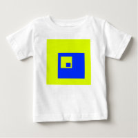 Yellow and blue squares