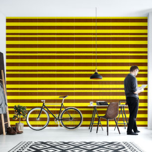Yellow and brown wood wallpaper