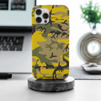 Yellow and Green Camouflage, Military, Army