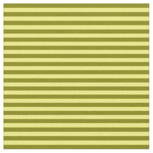 Yellow and Green Coloured Stripes Pattern Fabric