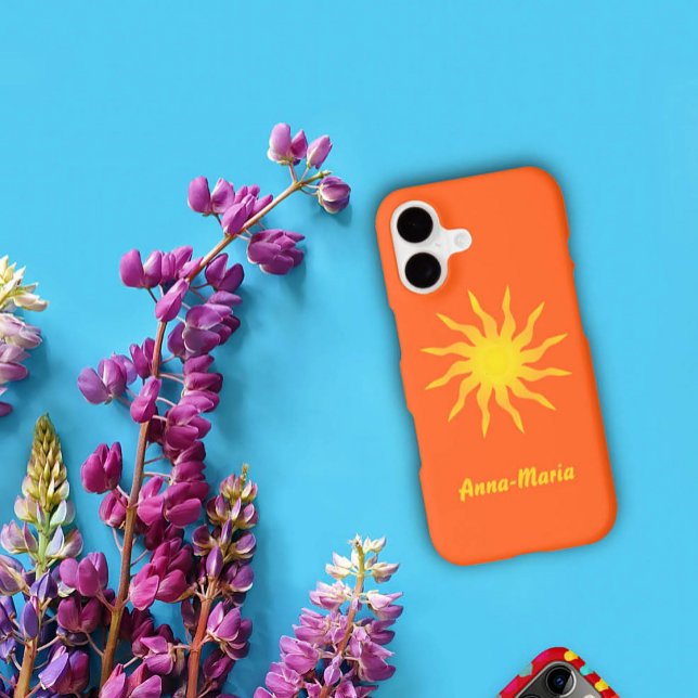 Yellow and Orange Funky Flaming Sun (Creator Uploaded)