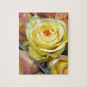 Yellow and Orange Roses Jigsaw Puzzle