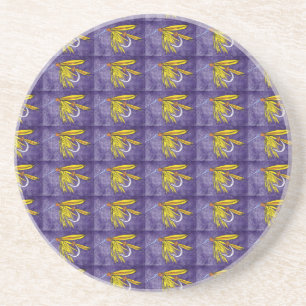 "Yellow and Orange" Wet Fly Pattern Fly Coaster