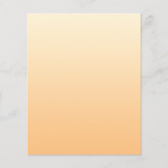 Yellow and Peach Colour Gradient (Front)