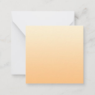 Yellow and Peach Colour Gradient Card