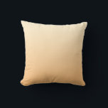 Yellow and Peach Colour Gradient Cushion<br><div class="desc">Yellow and peach gradient.</div>