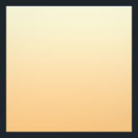 Yellow and Peach Colour Gradient Photo Print<br><div class="desc">Yellow and peach gradient.</div>
