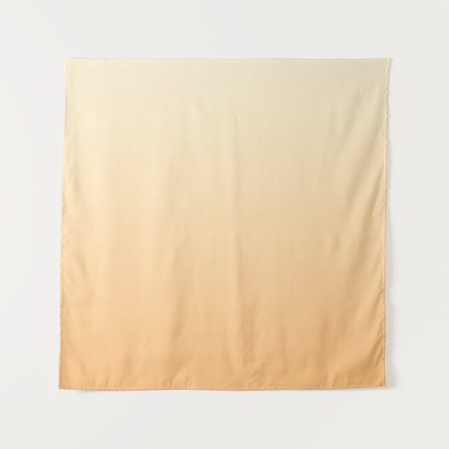 Yellow and Peach Colour Gradient Tapestry (Front)