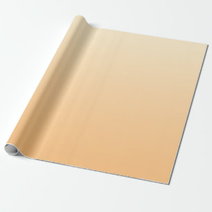 Yellow and Peach Colour Gradient Wrapping Paper