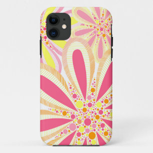 Yellow and Pink Flowers Case-Mate iPhone Case