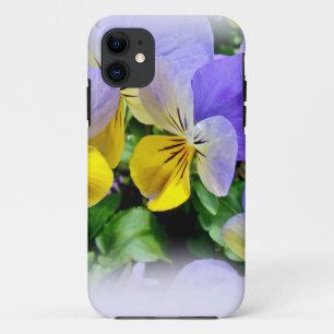 Yellow and Purple Pansies Case-Mate iPhone Case