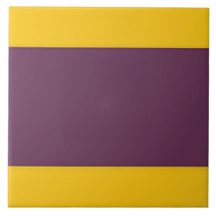 Yellow And Purple Sripes Tile