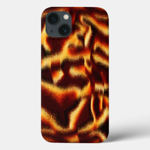 Yellow and red spots look blurred with defect iPhone 13 case