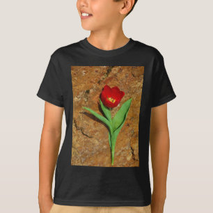 Yellow and Red Tulip T-Shirt