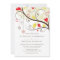 Yellow and Red Whimsical Lovebirds Wedding