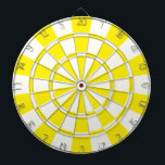 Yellow And White<br><div class="desc">Yellow And White Dart Board</div>