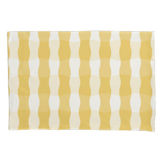 Yellow and White Cozy Pillowcase