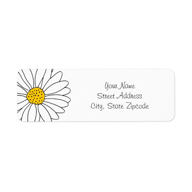 Yellow and White Daisy (Front)