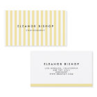 Yellow and White Pinstripes Pattern Modern