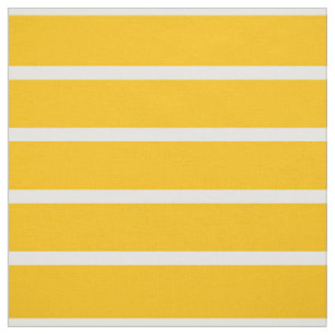 Yellow and White Stripes Design Fabric