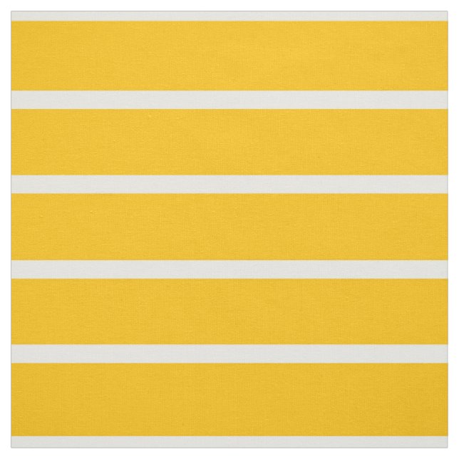 Yellow and White Stripes Design Fabric (Swatch)