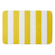 Yellow and White Vertical Stripes
