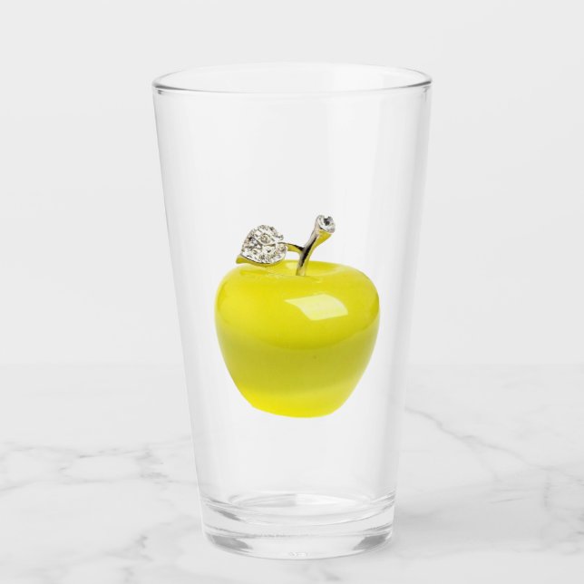 Yellow Apple Glass (Front)