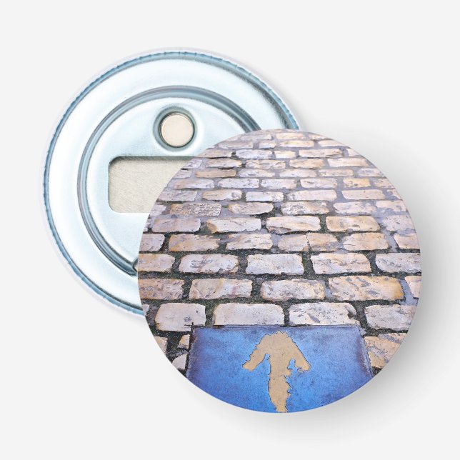 Yellow arrow bottle opener (Front)